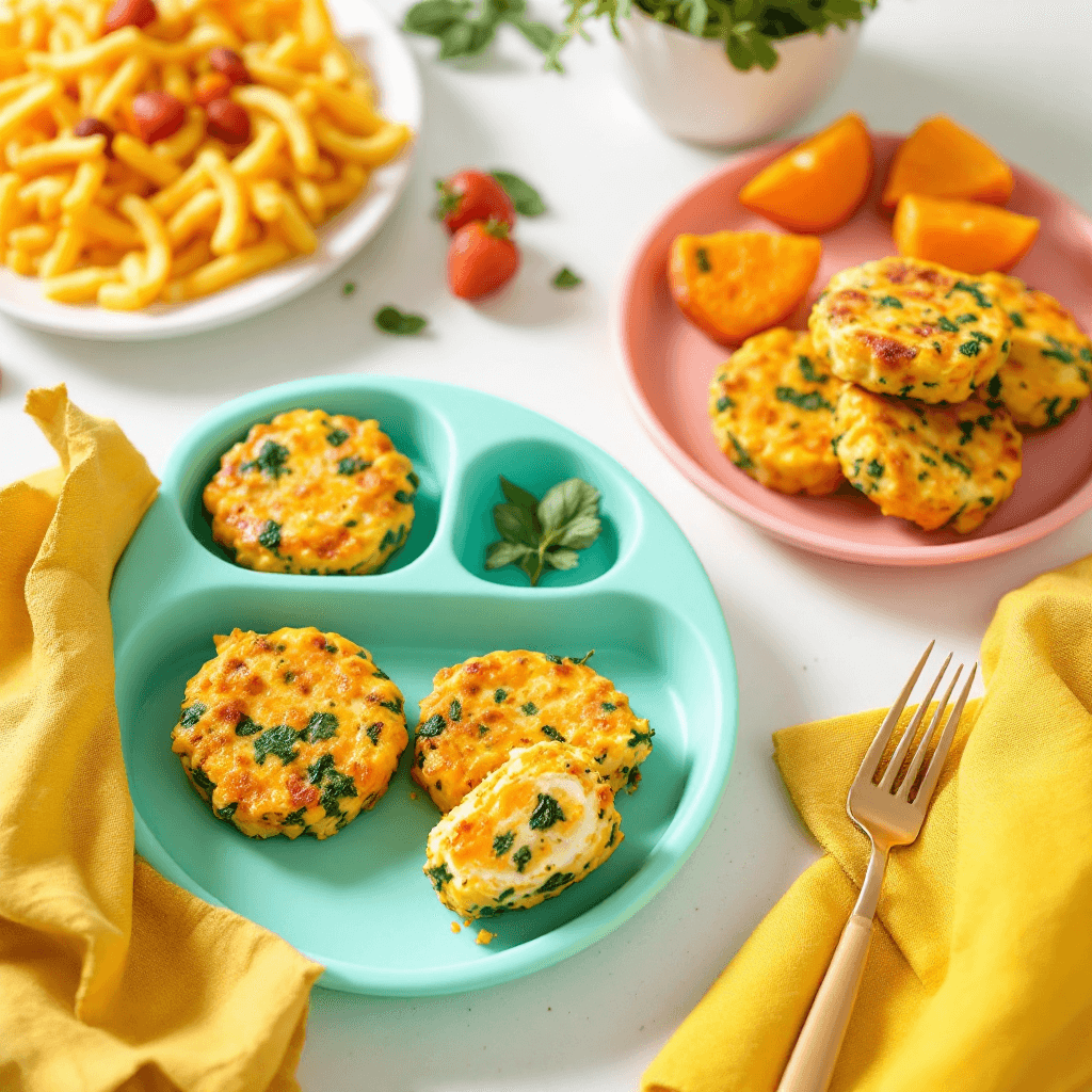 Sweet Potato & Spinach Frittata Fingers