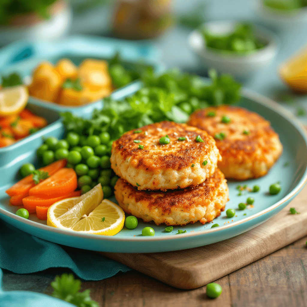Salmon & Pea Fish Cakes